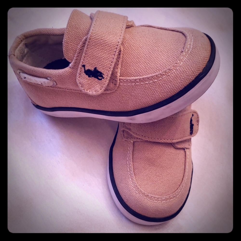 Ralph Lauren Polo baby deck shoes